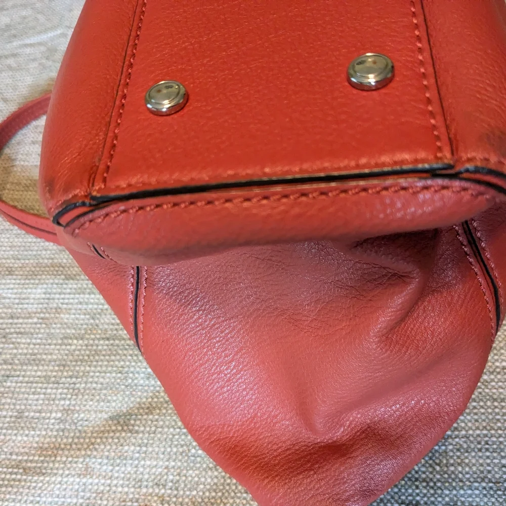 Tumi Leather Tote Shoulder Bag Like with Dust Bag - Picture 10 of 16